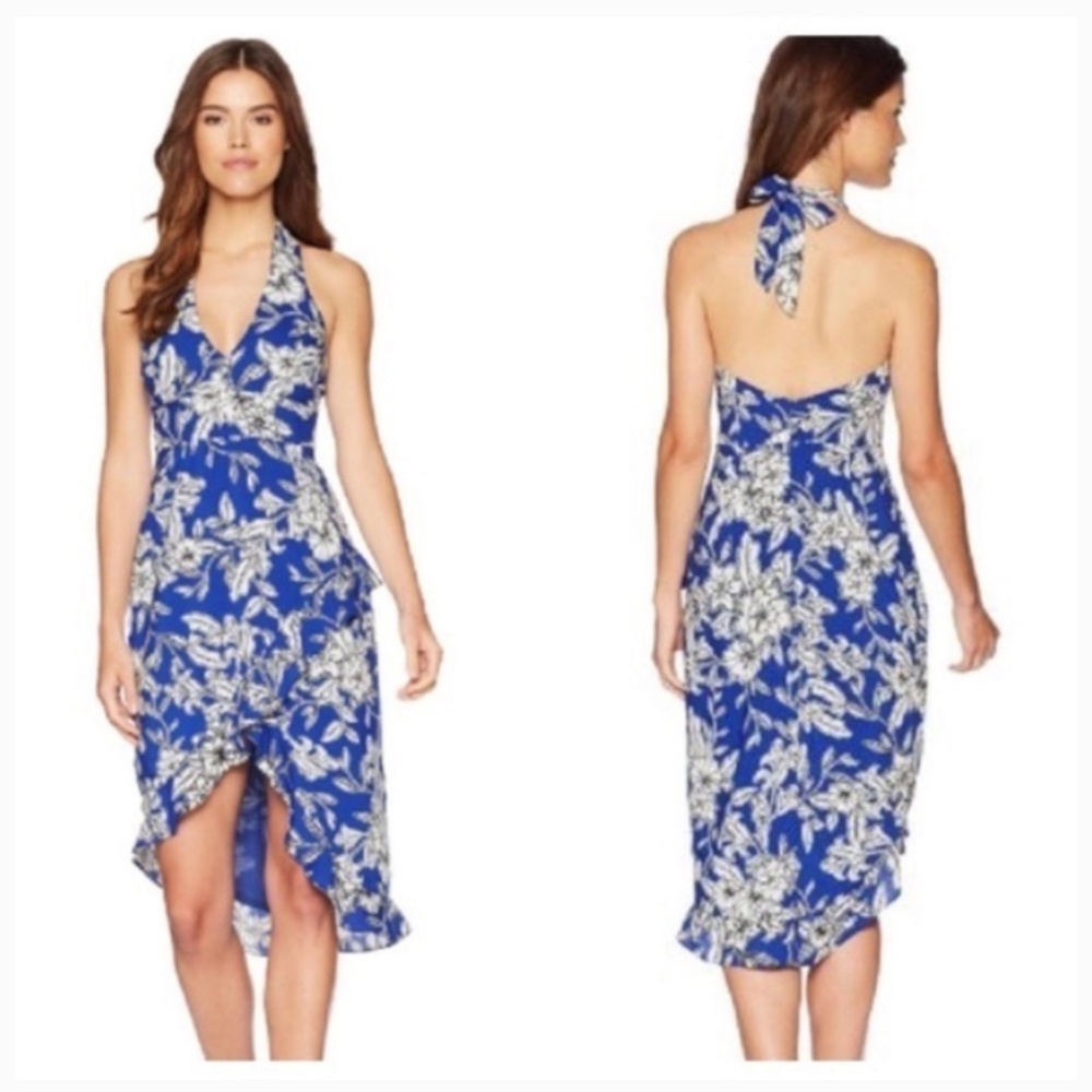 Bardot Petra Halter Floral Dress Size 6 (Small)